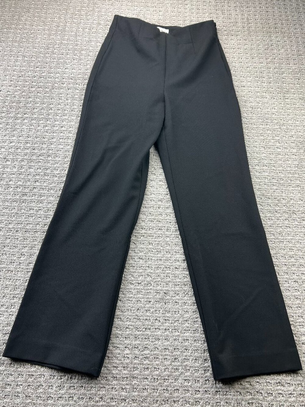 Aritzia Wilfred Dress Pants Women Size Small S Black Side Zipper Formal Preppy